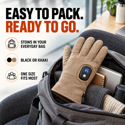 Dual-Sided Rechargeable Heated Gloves